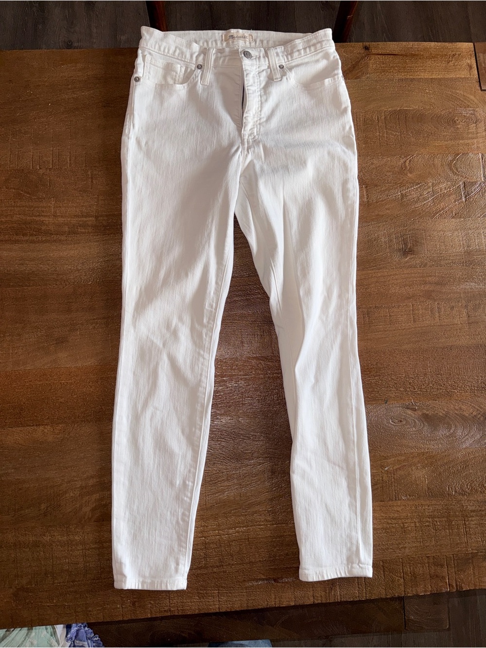 Madewell White Skinny Jeans - Women's